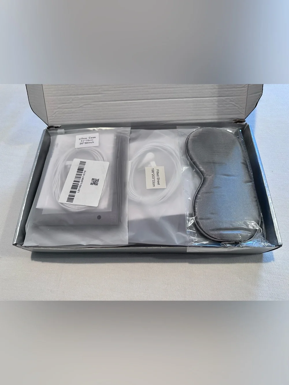 LiveGrounded Earthing Sheet (king), pillowcase, and mask. NIB